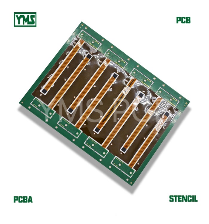 4 Layer Rigid-Flex Board From Oem China Pcb Supplier. One Stop Pcba Service + Dip + Smt + Component Sourcing