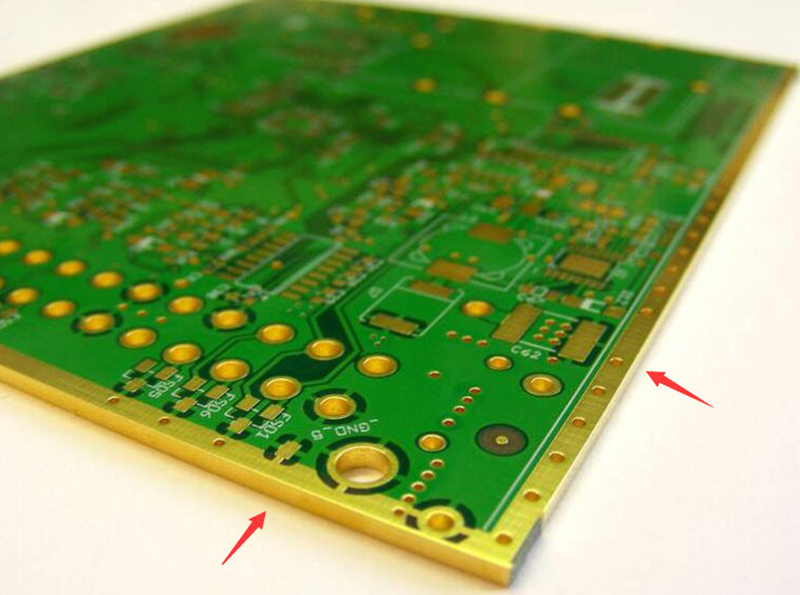 backplane & high speed pcb using high tg(tg170 tg180 tg250) with edge plating3