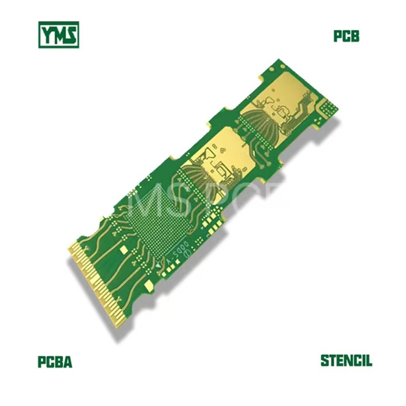 Pwb(Pcb) Printed Circuit Board With 50U” Hard Gold On Edge Connector(Gold Fingers), Selective Hard Gold Plating, China Pcba Supplier From Shenzhen